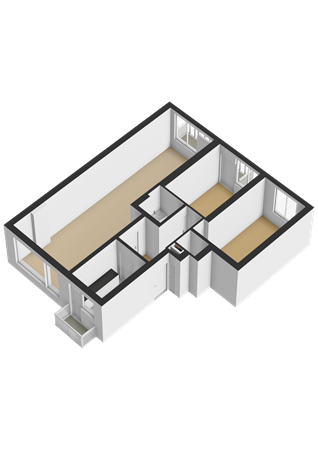 Floorplan - Troelstrastraat 4B, 3038 KT Rotterdam